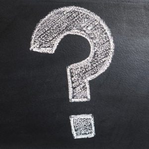 photo of question mark